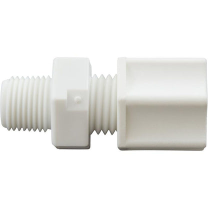 Compression Fitting, Generic, 1/8"mpt x 1/4" Tube, Plastic
