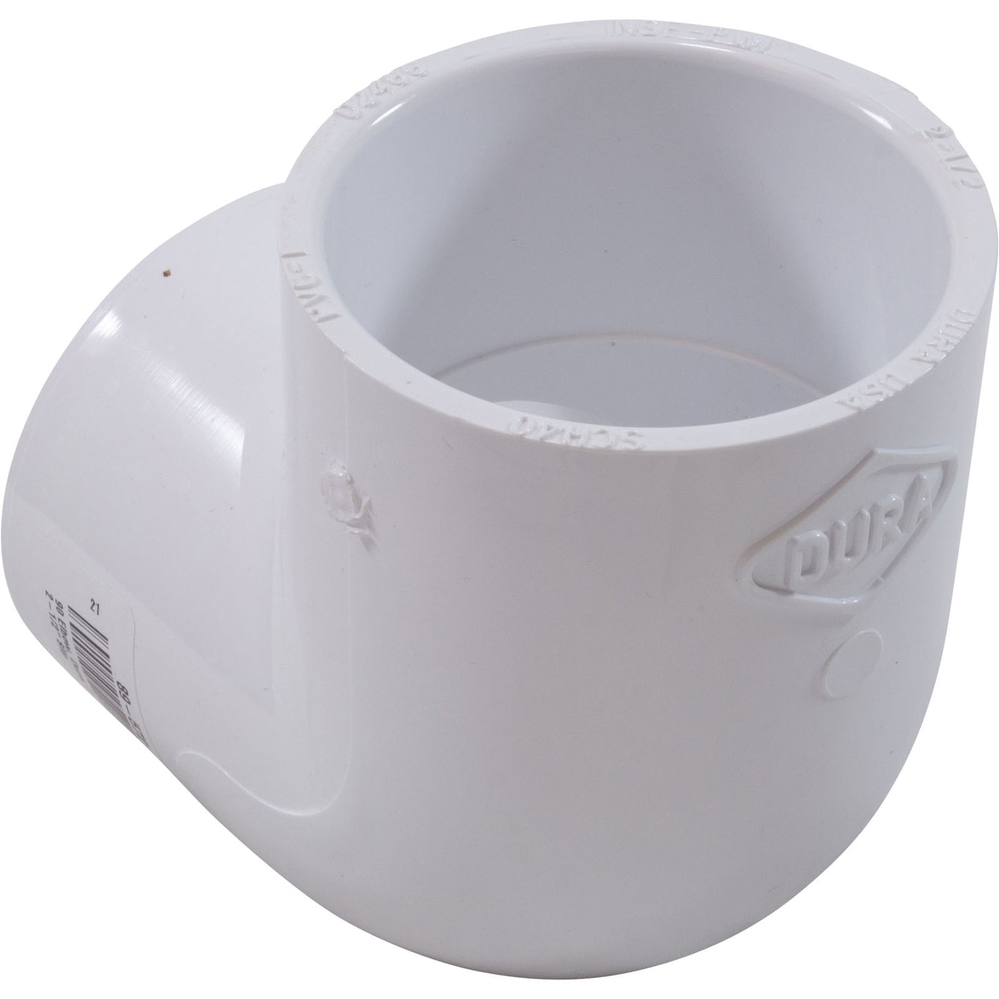 90 Elbow, Dura, 2-1/2" Slip x 2-1/2" Slip