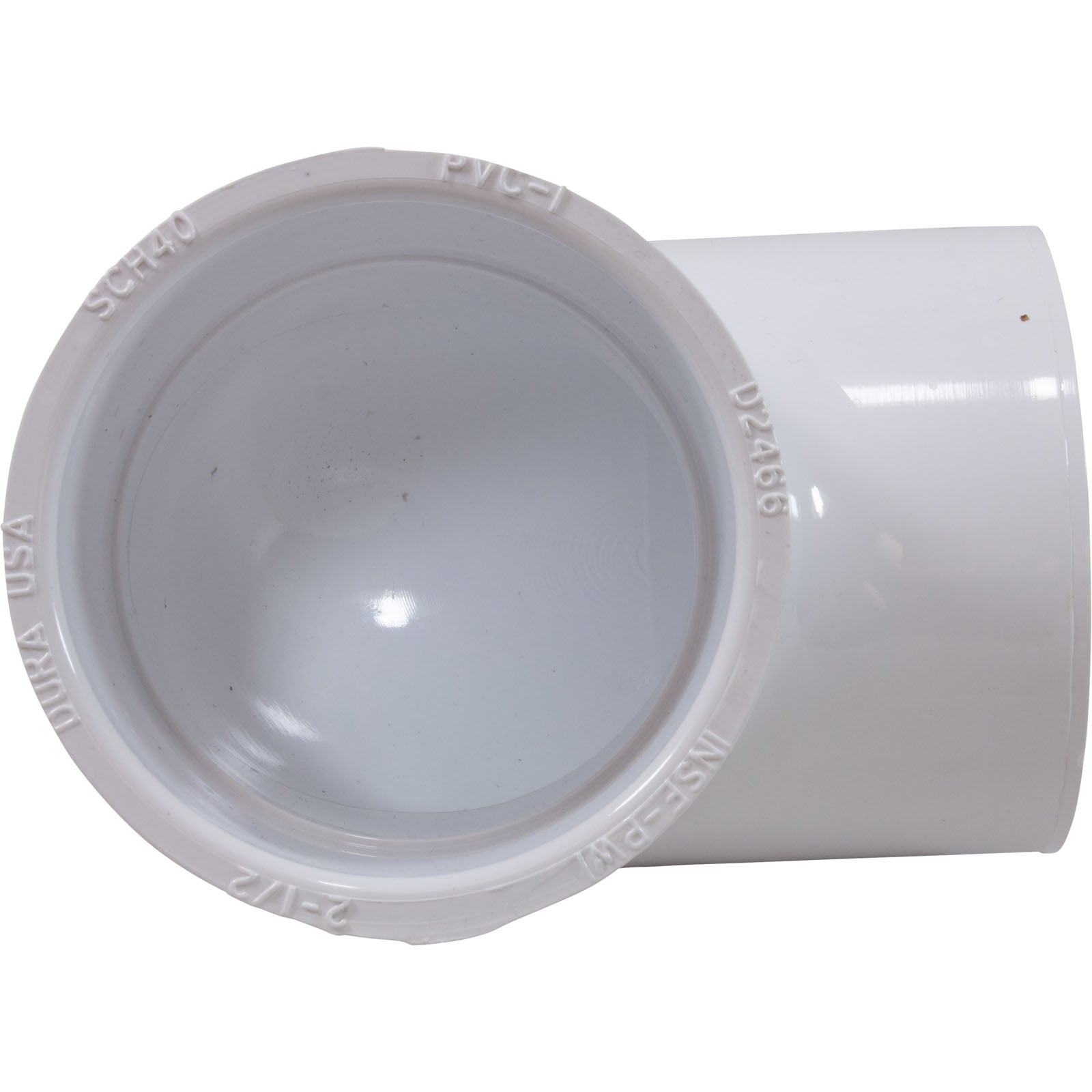 90 Elbow, Dura, 2-1/2" Slip x 2-1/2" Slip