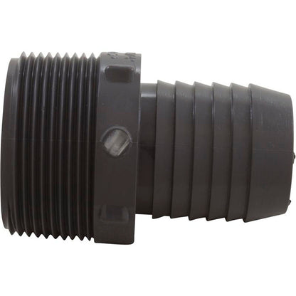 Adaptador de púas, Lasco, 1-1/2"mpt x 1-1/4"b, PVC