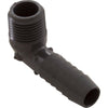 Barb 90 Elbow, Lasco, 1/2"mpt x 1/2"b, PVC