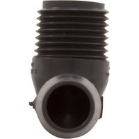 Barb 90 Elbow, Lasco, 1/2"mpt x 1/2"b, PVC