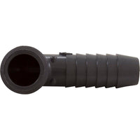 Barb 90 Elbow, Lasco, 1/2"mpt x 1/2"b, PVC