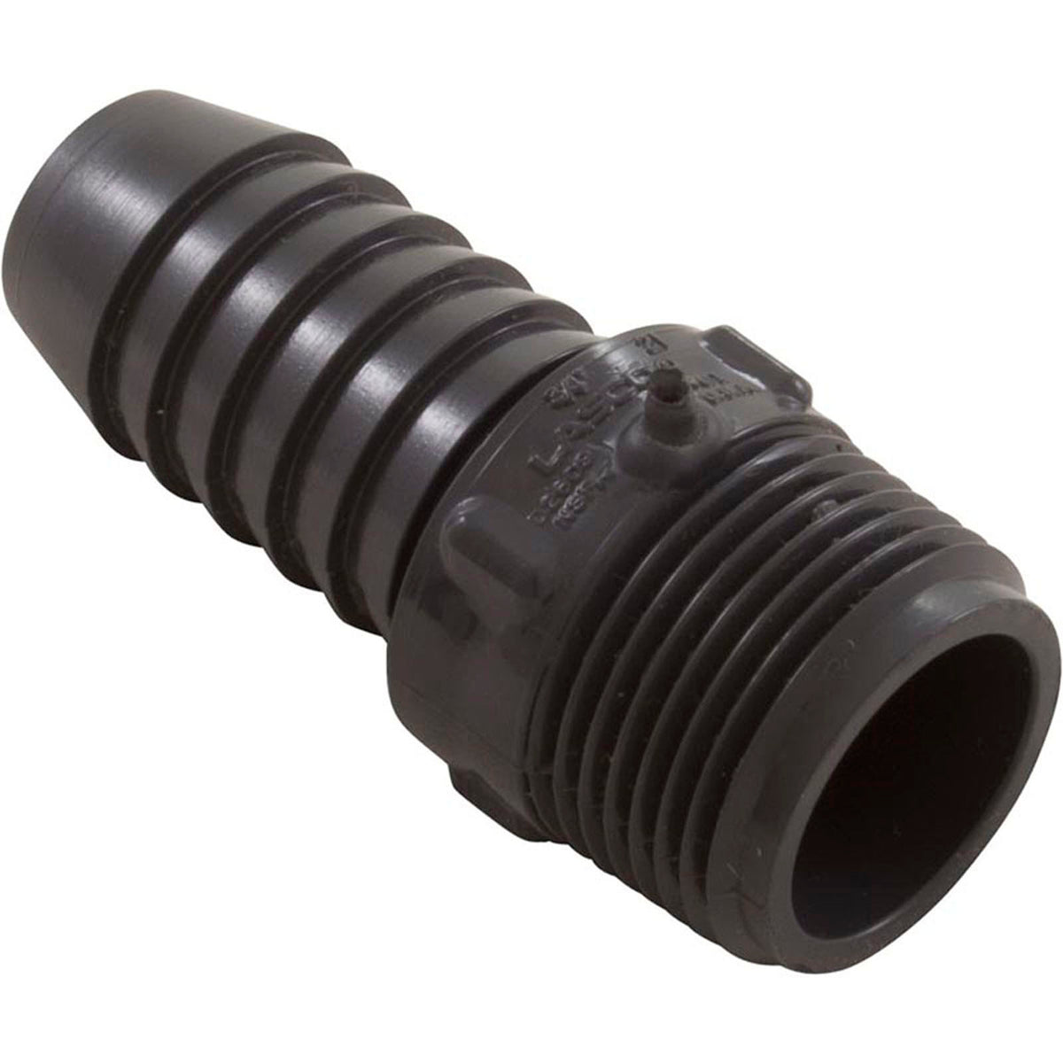 Barb Adapter, Lasco, 3/4" mpt x 3/4" b, Hose