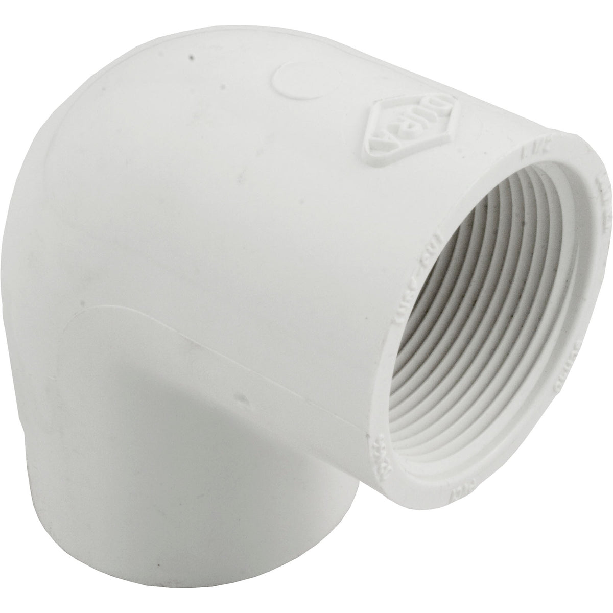 90 Elbow, 1-1/2" Slip x 1-1/2" Female Pipe Thread