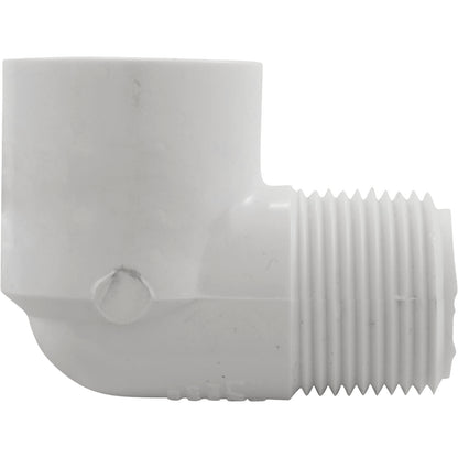 90 Elbow, Lasco, 3/4"mpt x 3/4"fpt, PVC