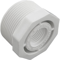 Reducer, Lasco, 1-1/2"mpt x 1/2"fpt, PVC, SCH40