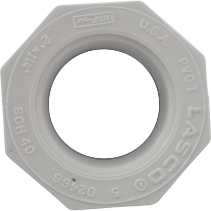 Reducer, Lasco, 2"mpt x 1-1/4"fpt, PVC, SCH40
