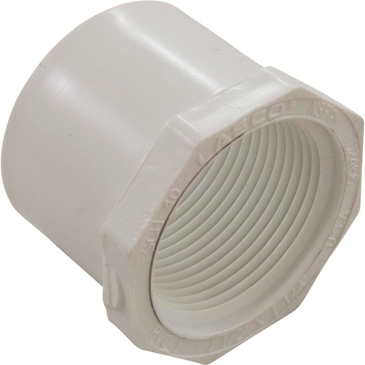 Reducer, 1-1/2" Spigot x 1-1/4" Female Pipe Thread
