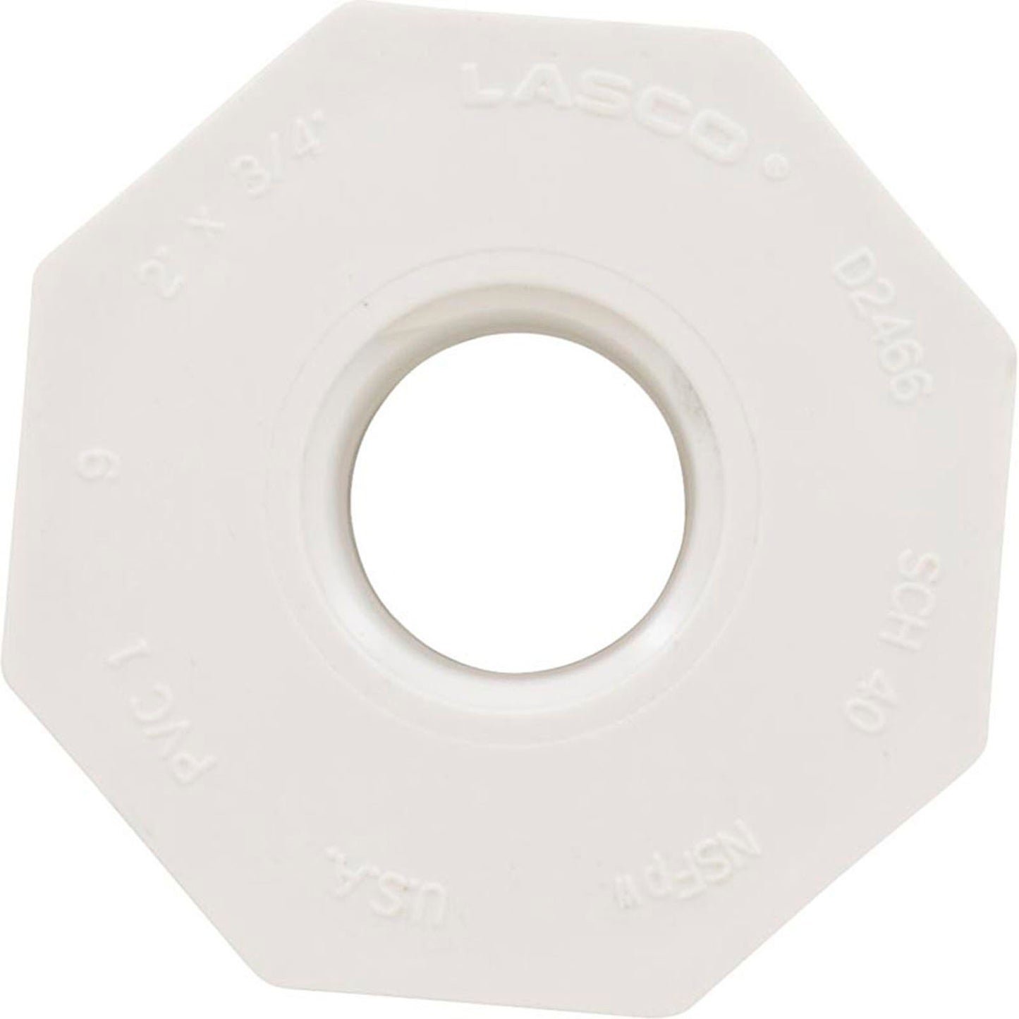 Reducer, 2" Spigot x 3/4" Female Pipe Thread