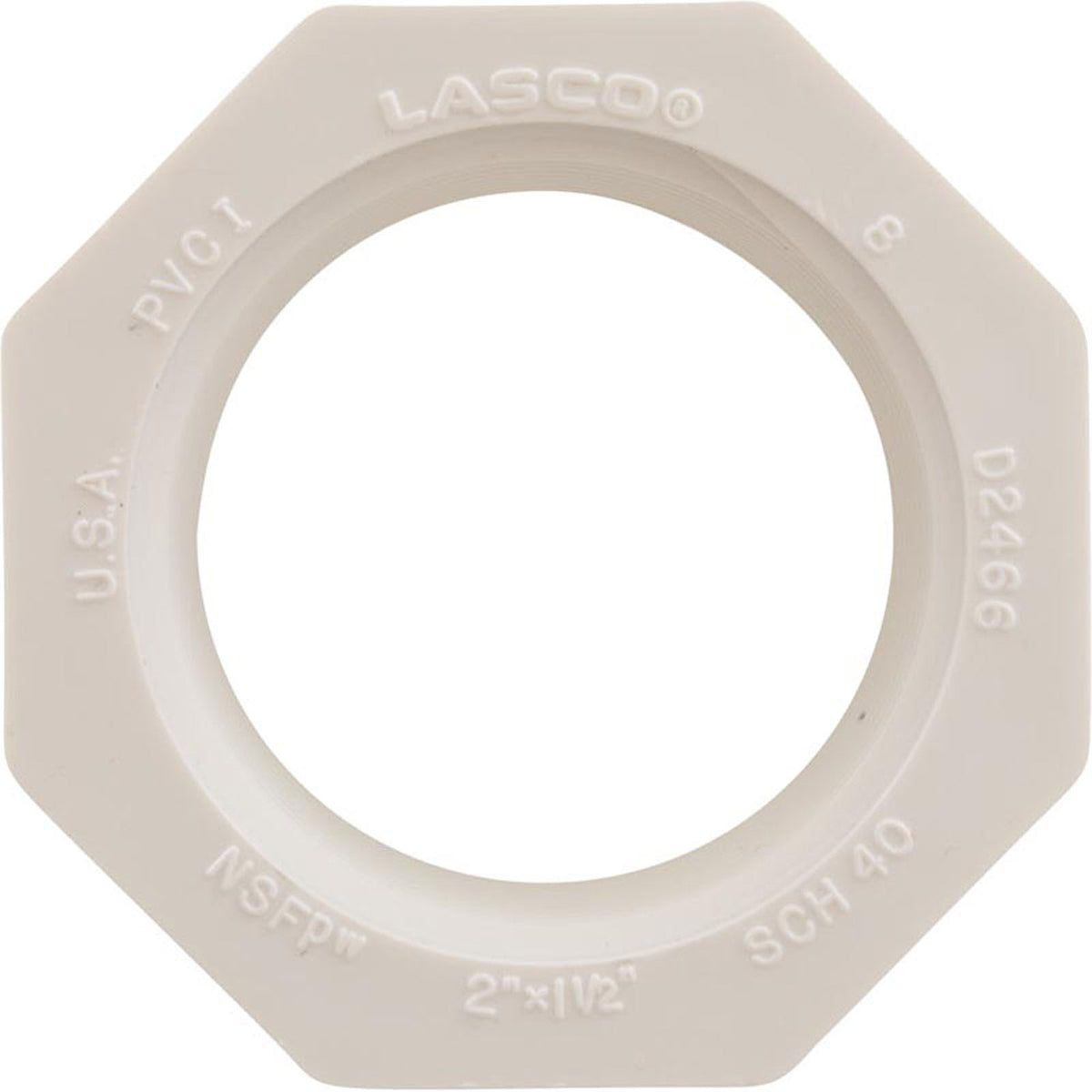 Reducer, 2" Spigot x 1-1/2" Female Pipe Thread