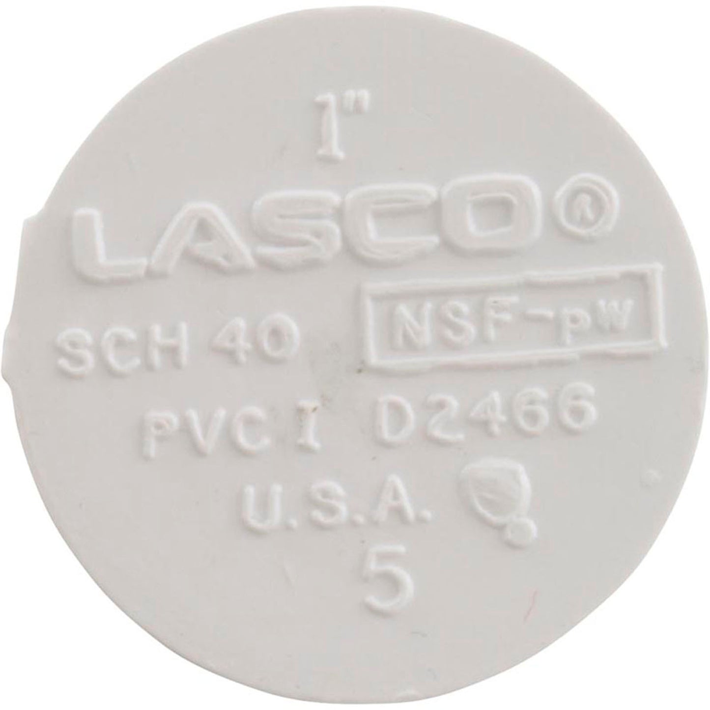 Plug, Lasco, 1" Spigot