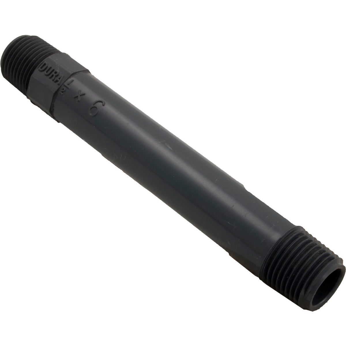 Nipple, 1/2" Male Pipe Thread x 6", SCH80