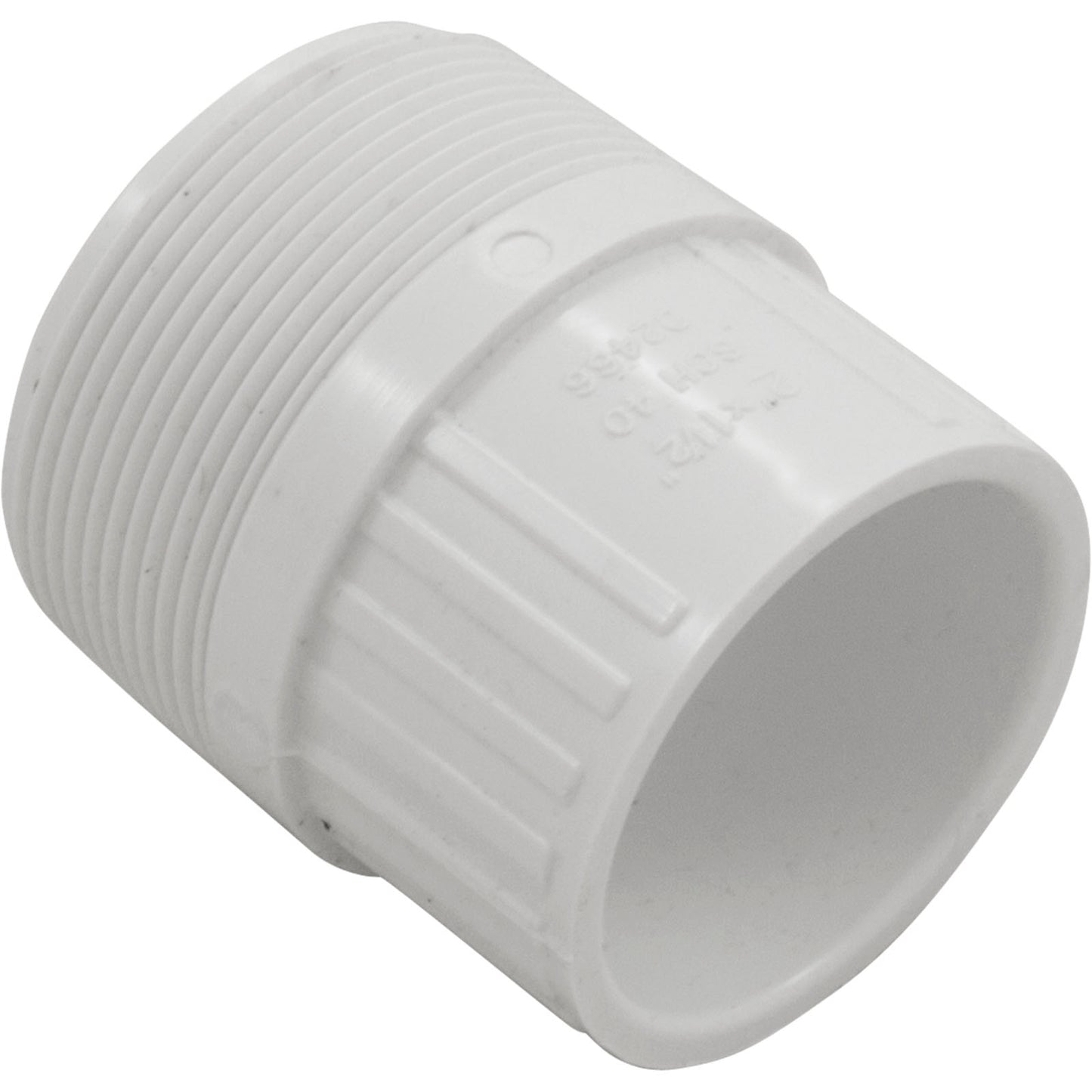 Reducer, Lasco, 2" Male Pipe Thread x 1-1/2" Slip, SCH40 PVC