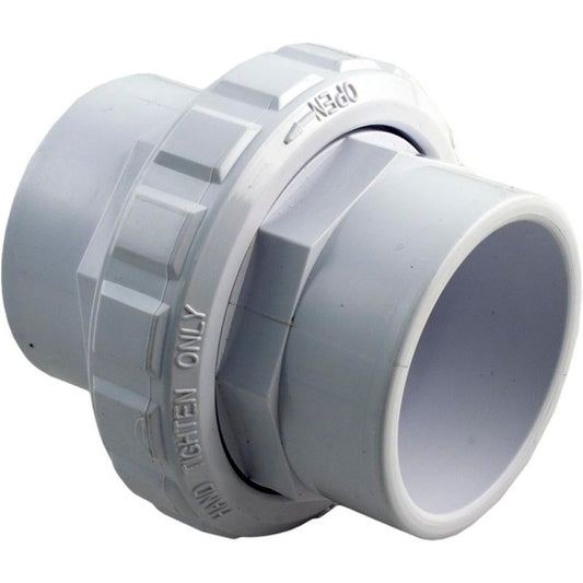 Union, 2" Slip x 2" Slip, Flush