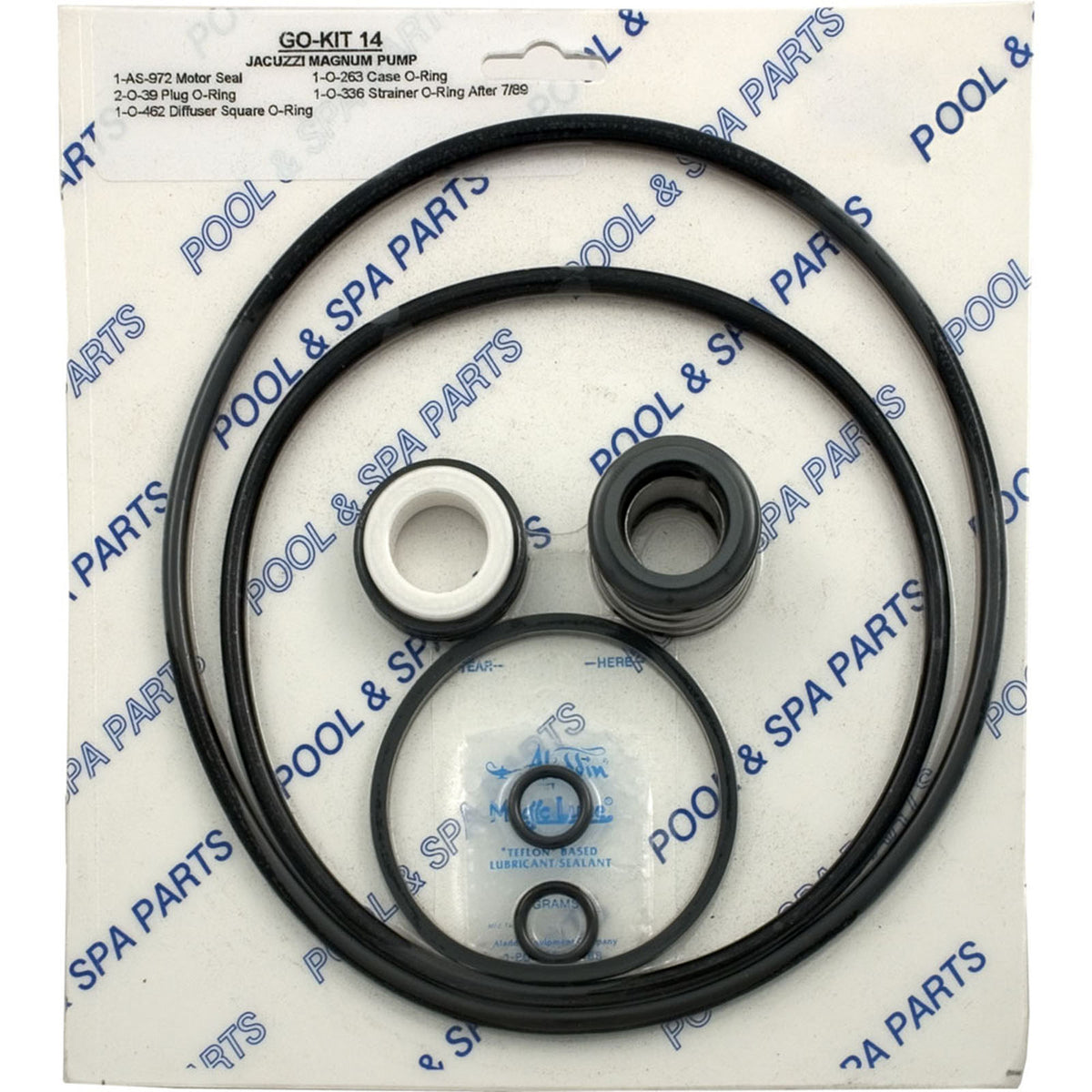 Jacuzzi Magnum Pump Repair Kit (APCK1007)