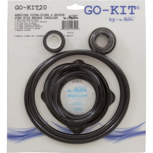 Go-Kit 20, American Ultra-Flow/Bronze Pump