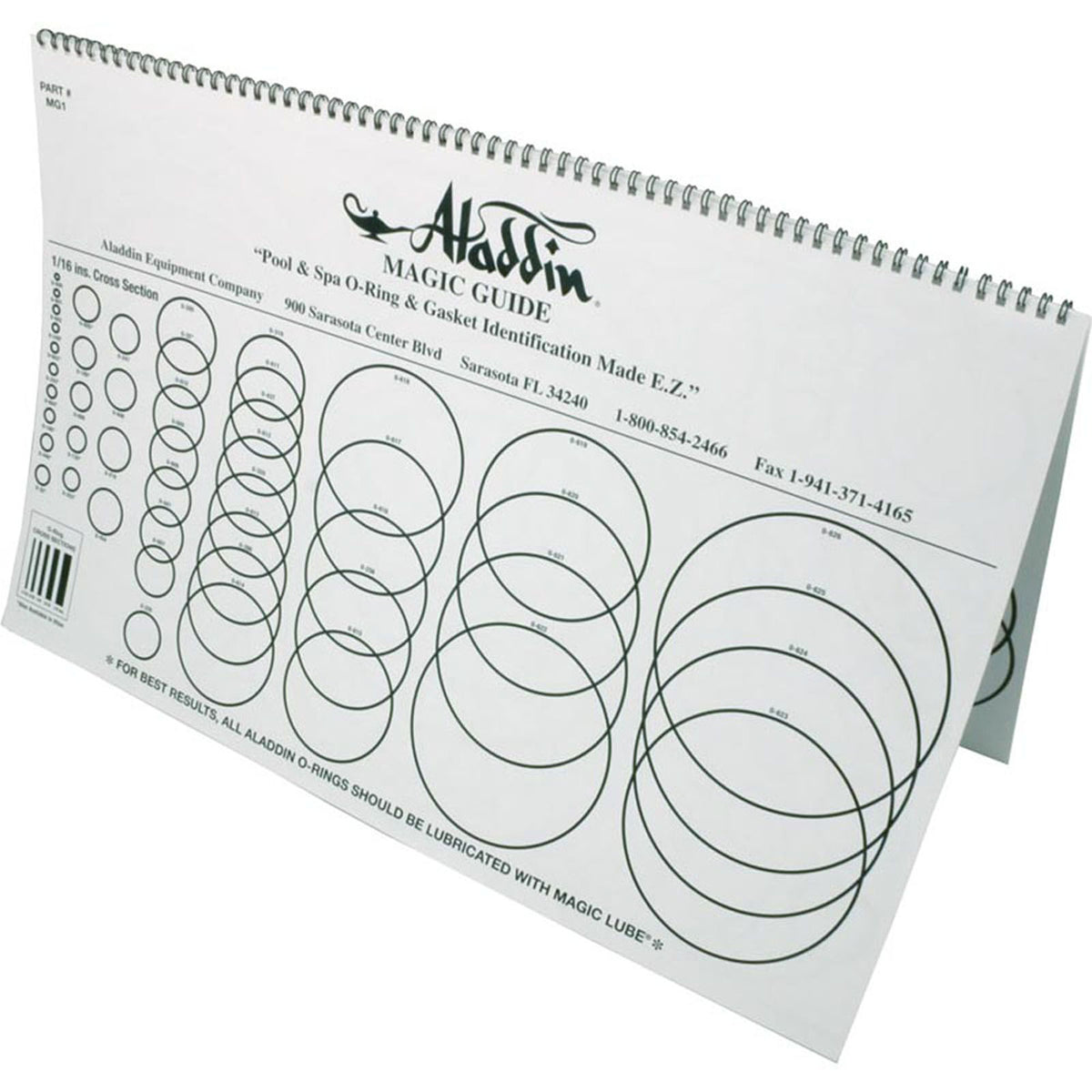 O-Ring Chart, Aladdin