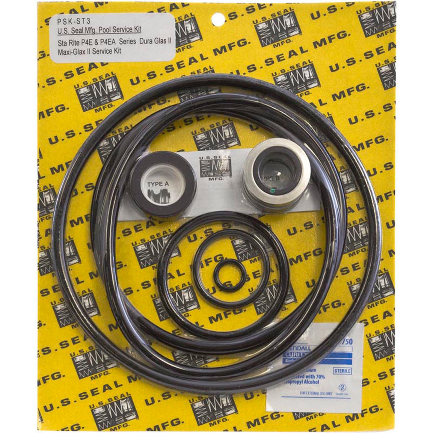 Pump Rebuild Kit, StaRite DuraGlasII/MaxiGlasII, w/Viton Seal