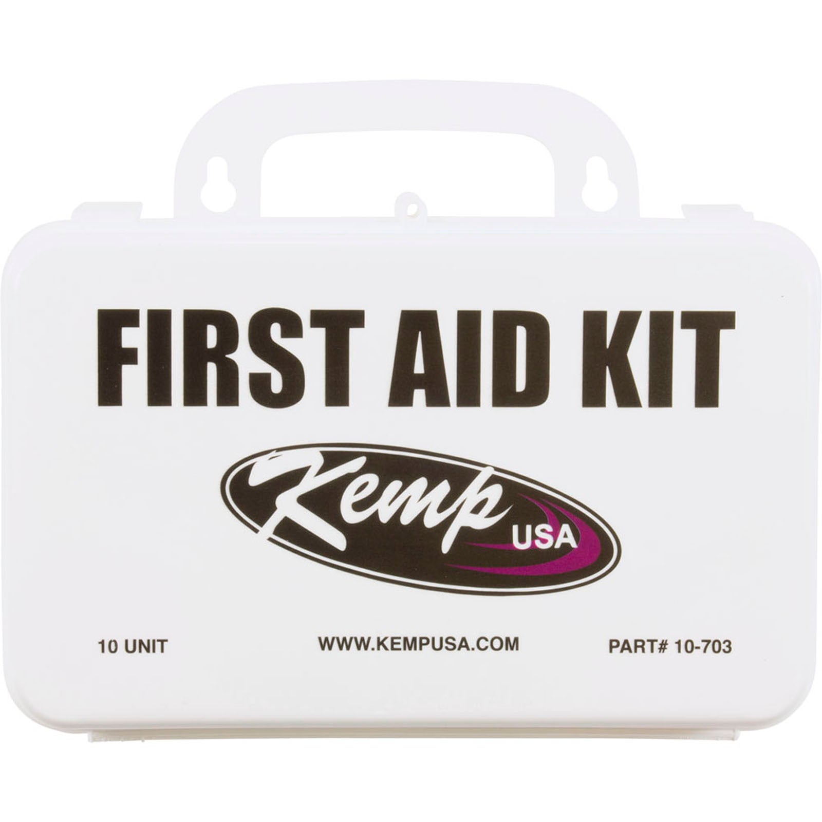 First Aid Kit, Kemp, 10 Person Unit