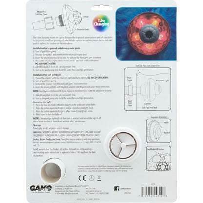 Return Jet Light & Show, GAME, Quantity 1