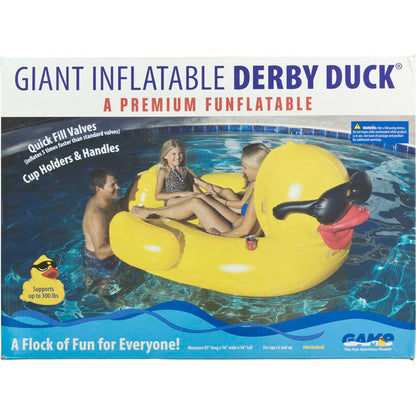Pool Inflatable, GAME Giant Inflatable Derby Duck