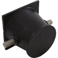 Coupelle d'ancrage pour corde, PacFab Pentair, barre en acier inoxydable, noir