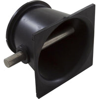 Coupelle d'ancrage pour corde, PacFab Pentair, barre en acier inoxydable, noir