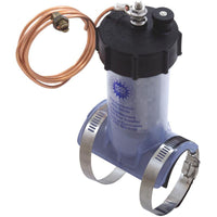 Anode en zinc, anti-électrolyse, en ligne, 1-1/2"