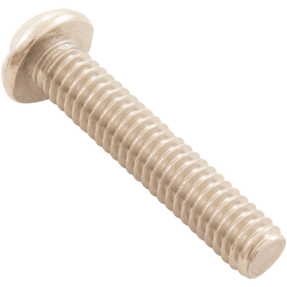 Screw, 8-32 x 1", Pan, Slot, SS