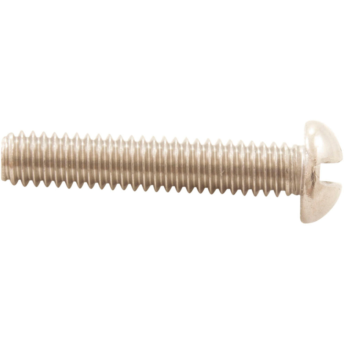 Screw, 8-32 x 1", Pan, Slot, SS