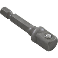 Tool, Clamp Knob Socket, 4-Lobe, w/1/4" Socket Bit Adapter