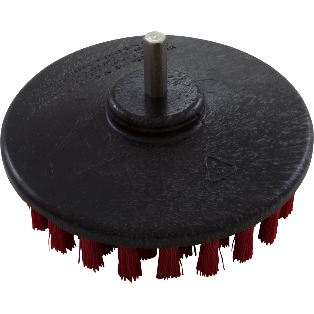 Drill Brush, Useful Products, 5" Scrub Brush, Red
