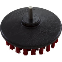 Drill Brush, Useful Products, 5" Scrub Brush, Red