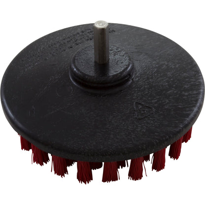 Drill Brush, Useful Products, 5" Scrub Brush, Red
