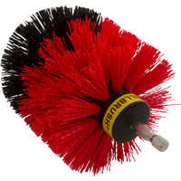 Drill Brush, Useful Products, Power Scrubber, Stiff, Red/Black
