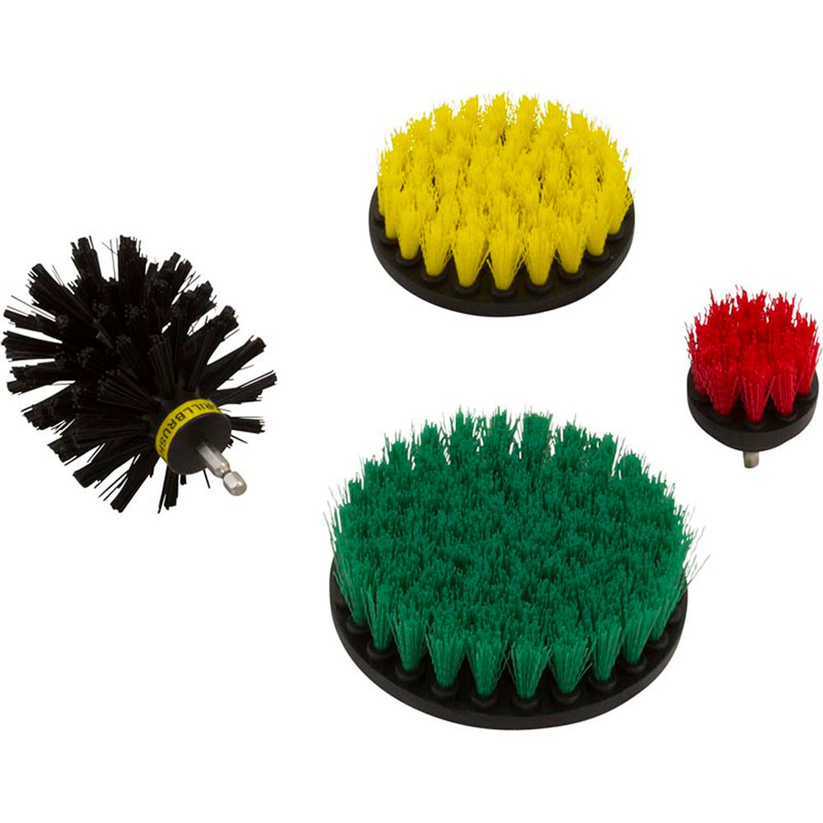 Drill Brush Kit, Useful Products, 4 Brushes