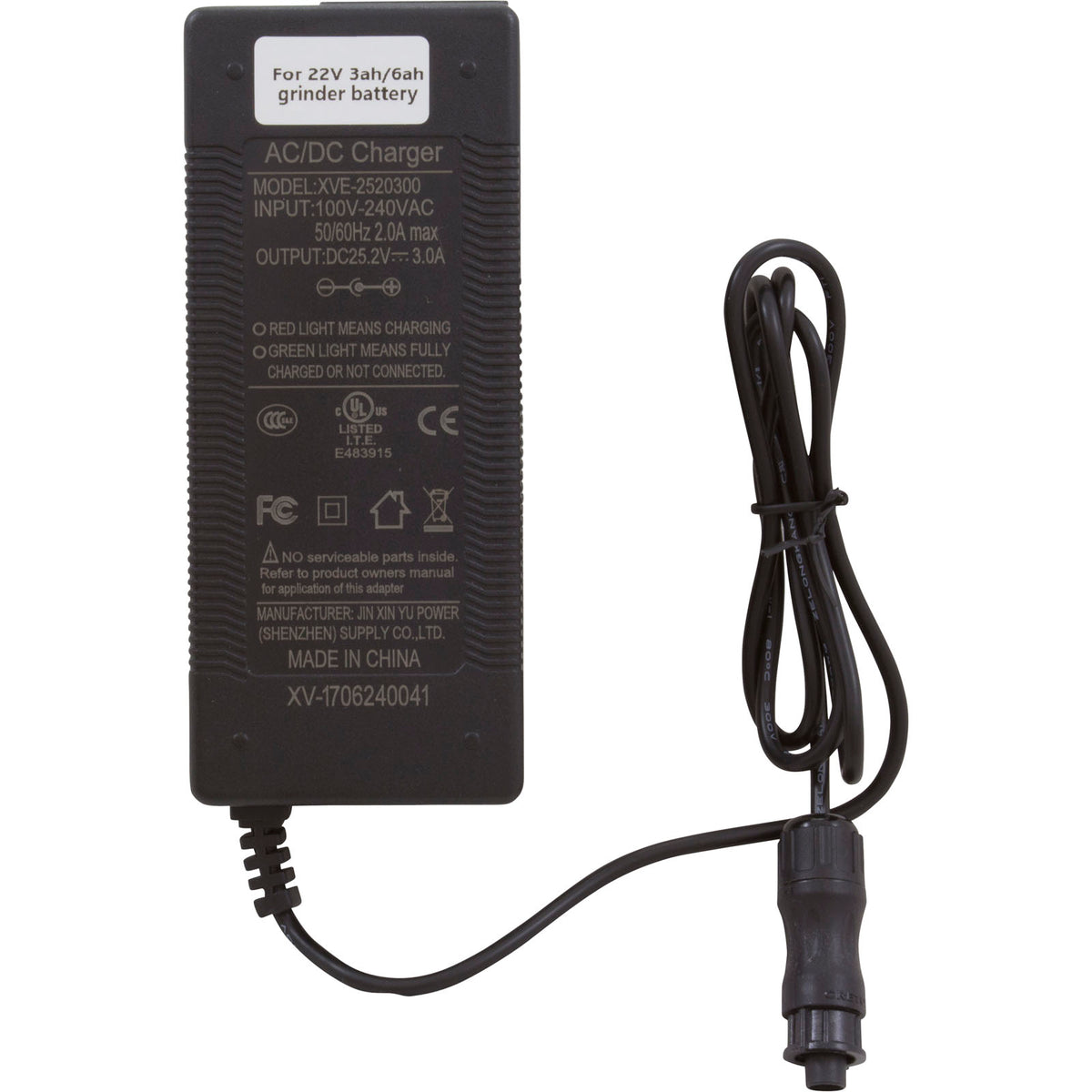 Battery Chrgr, Nemo Power Tools,V1 Angle Grinder,22v Li-ion
