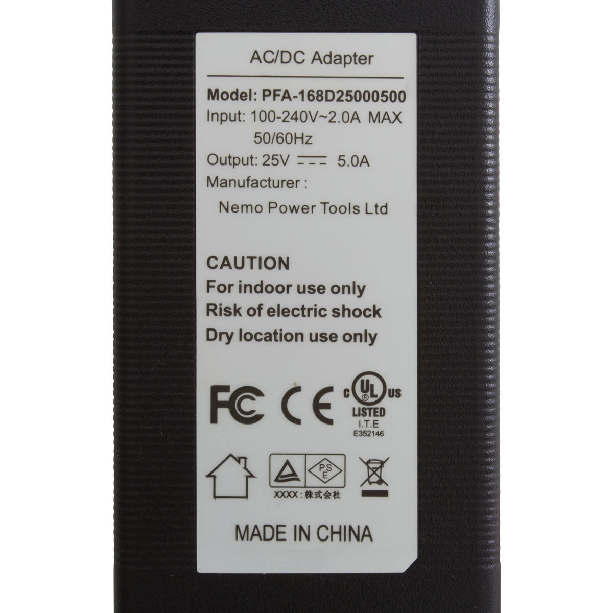Battery Charger, Nemo Power Tools, Angle Grinder, Li-Po