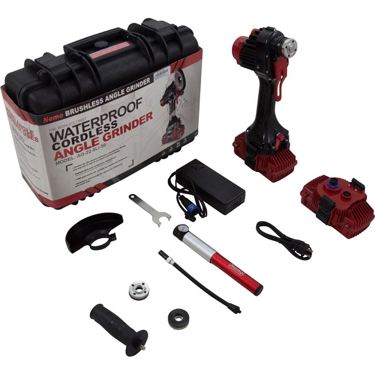 Underwater Angle Grinder, Nemo Power Tools, 164 Foot Depth
