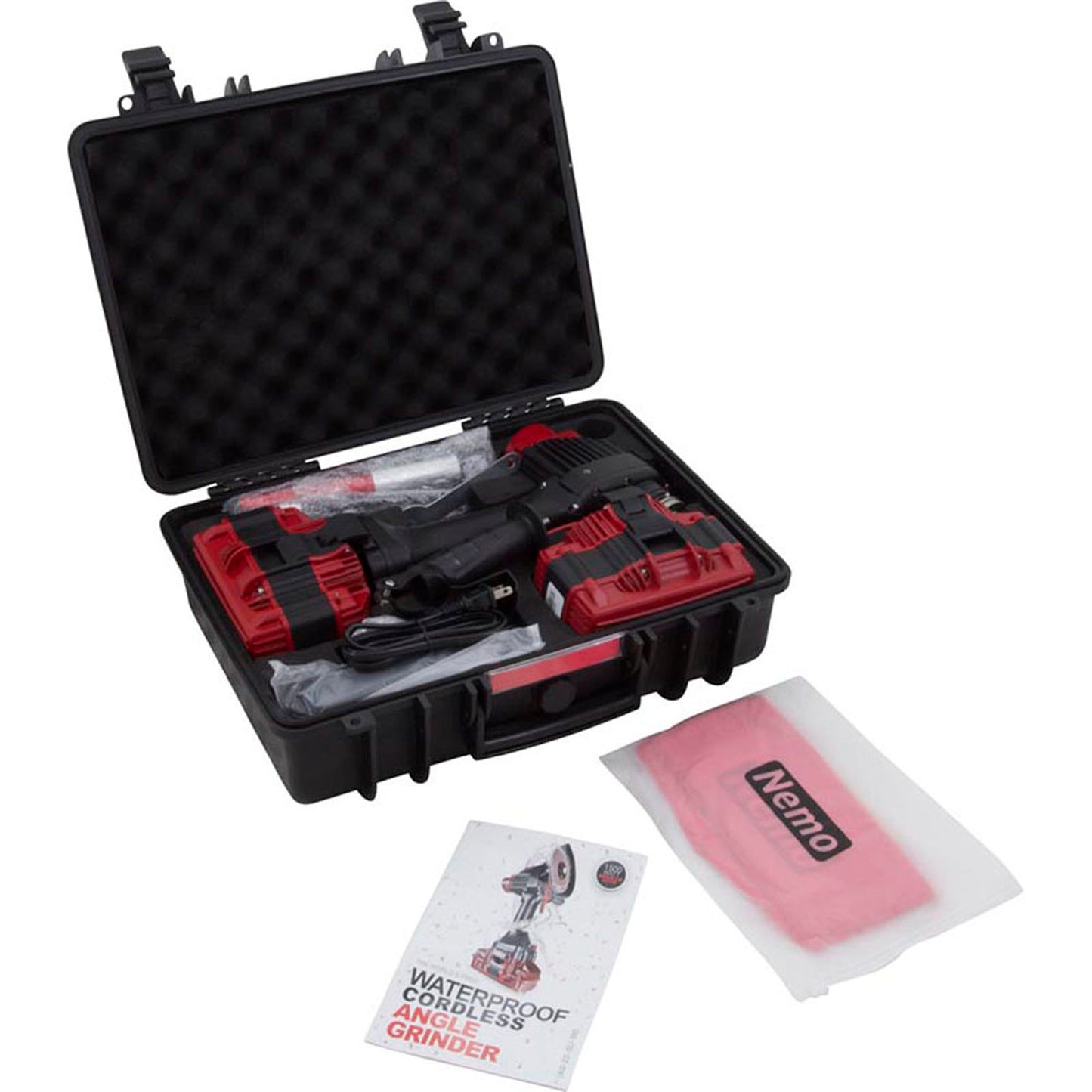 Underwater Angle Grinder, Nemo Power Tools, 164 Ft Depth, 6Ah