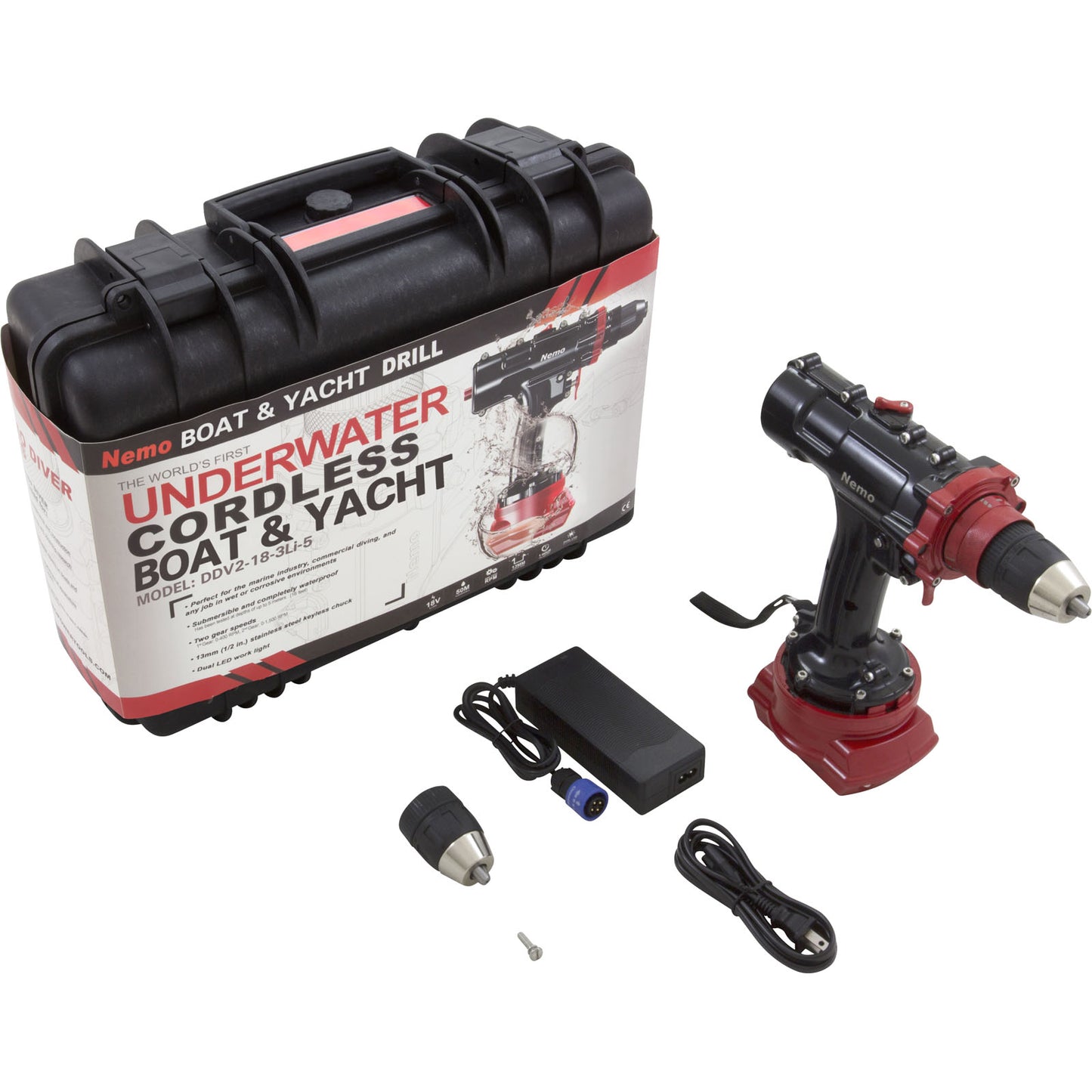 Underwater Drill, Nemo Power Tools Boat & Yacht, 16 Ft Depth