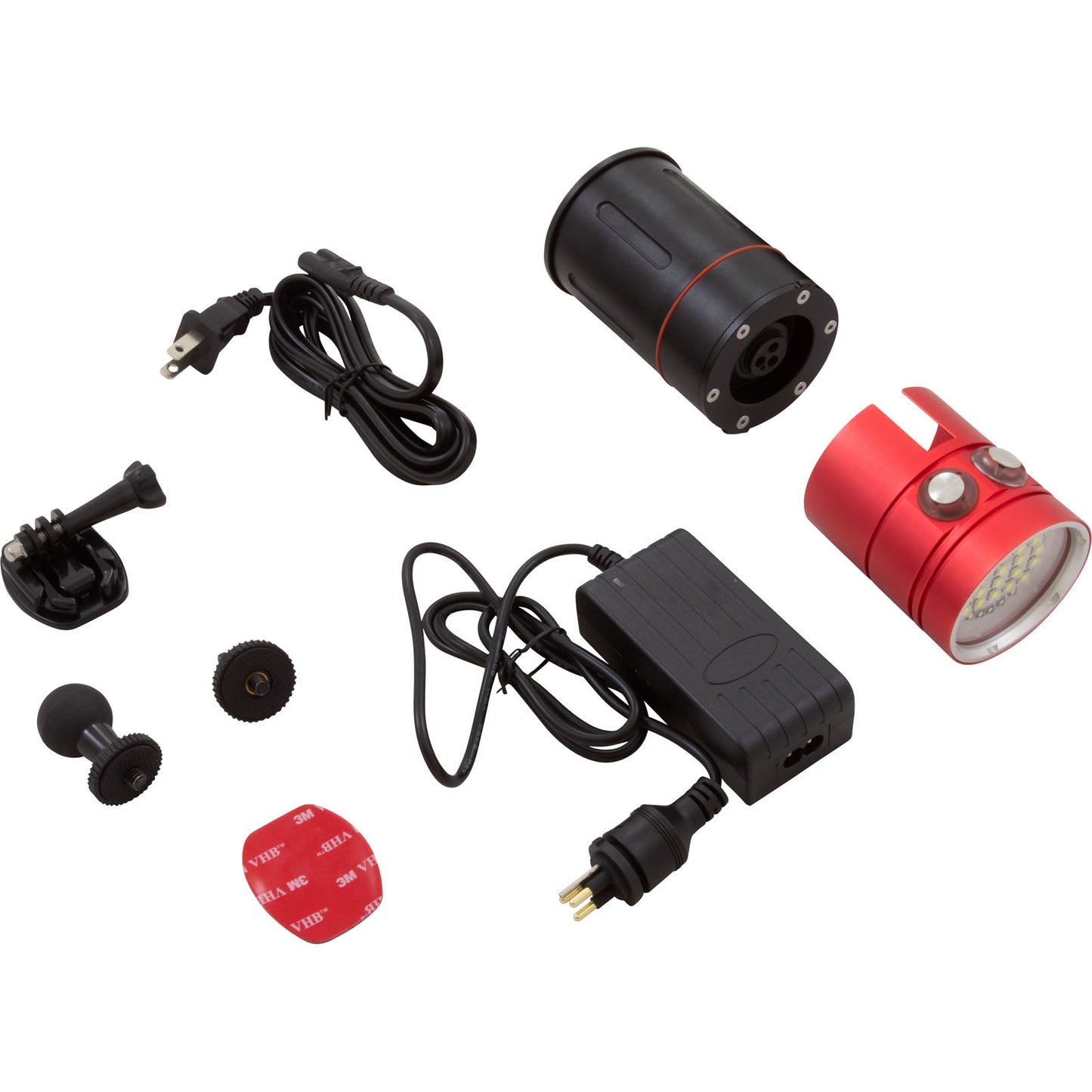 Diving Floodlight, Nemo Power Tools, V3, 15k Lumens, 50M, Wht