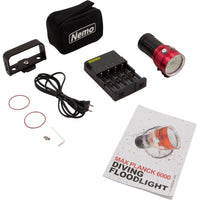 Diving Floodlight, Nemo Power Tools, Max Planck 6000, LED, Wht