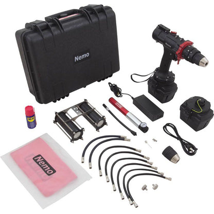 Taladro submarino, operaciones especiales de Nemo Power, profundidad de 328 pies