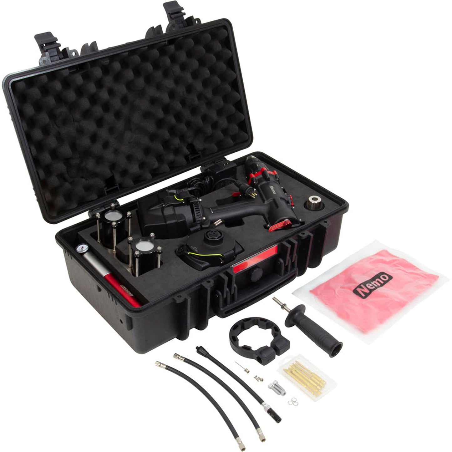 Taladro percutor para operaciones especiales, Nemo Power Tools, 100 m, (2) 6 Ah