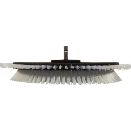 Cepillos, herramientas eléctricas Nemo, limpiador de cascos, blanco, cerdas duras, paquete de 2