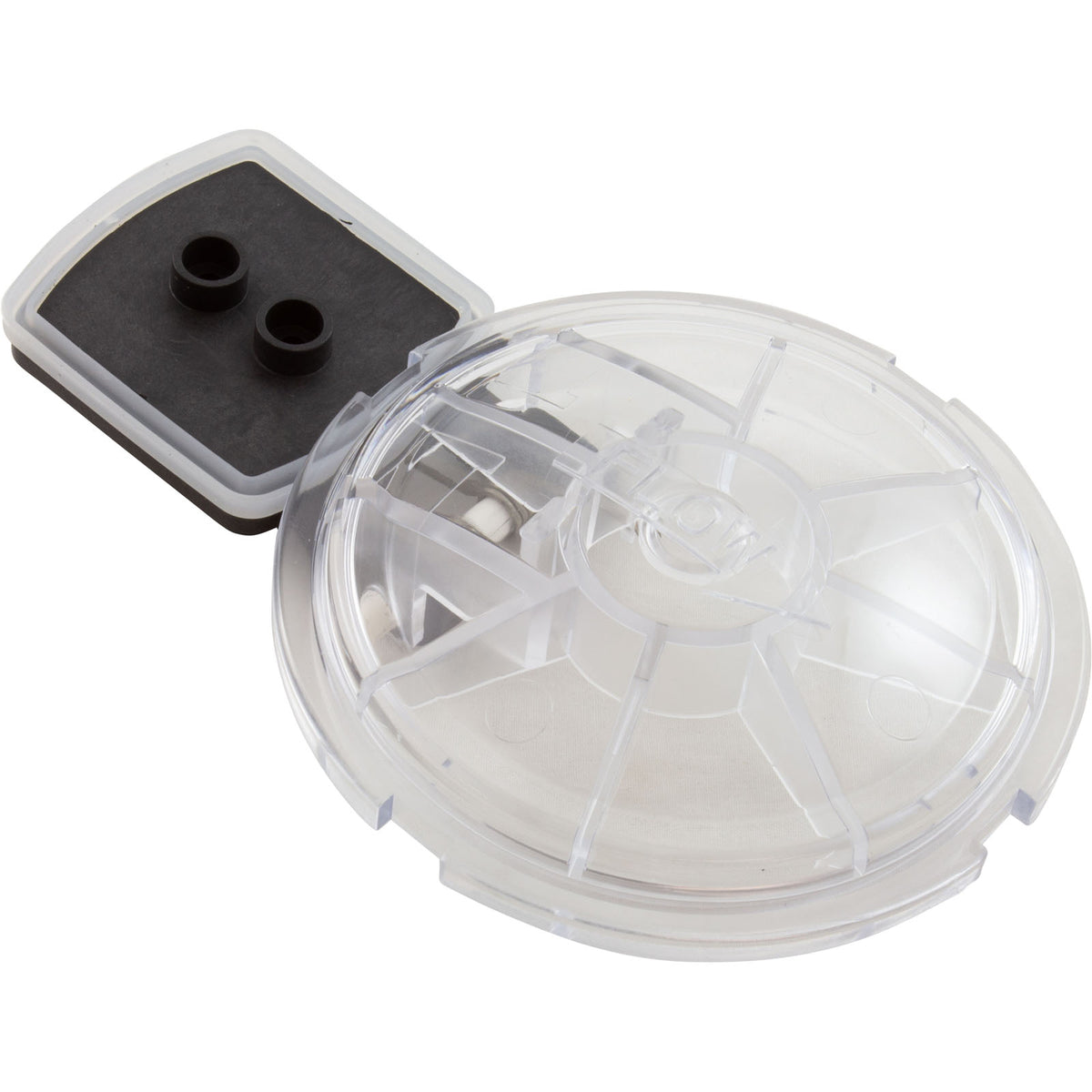Service Check Valve Thread On Flap Assembly With Lid
