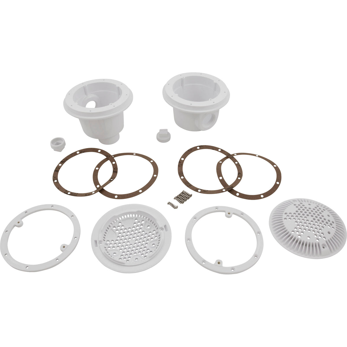 Wide Track Auto-Skim w/Main Drain & Fittings