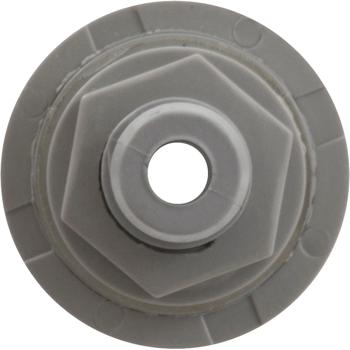 Air Injector, CMP Economy, Single Port, 3/8"fd, 3/8"sb, Gray